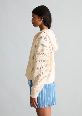 Cardigan Marc O'Polo DENIM en blanc