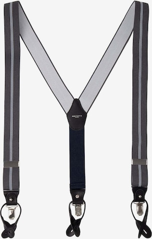 Bretelles de pantalon Hackett London en gris : devant