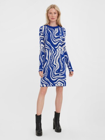 VERO MODA Knitted dress in Blue