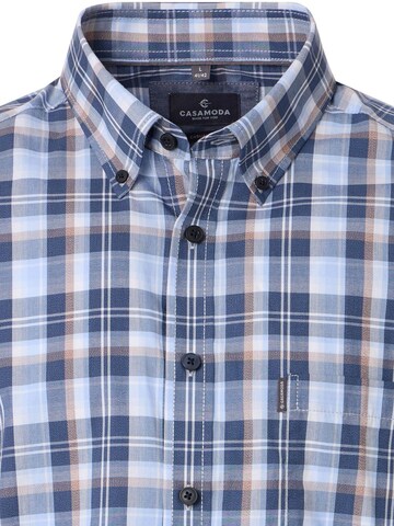 CASA MODA Regular fit Button Up Shirt in Blue
