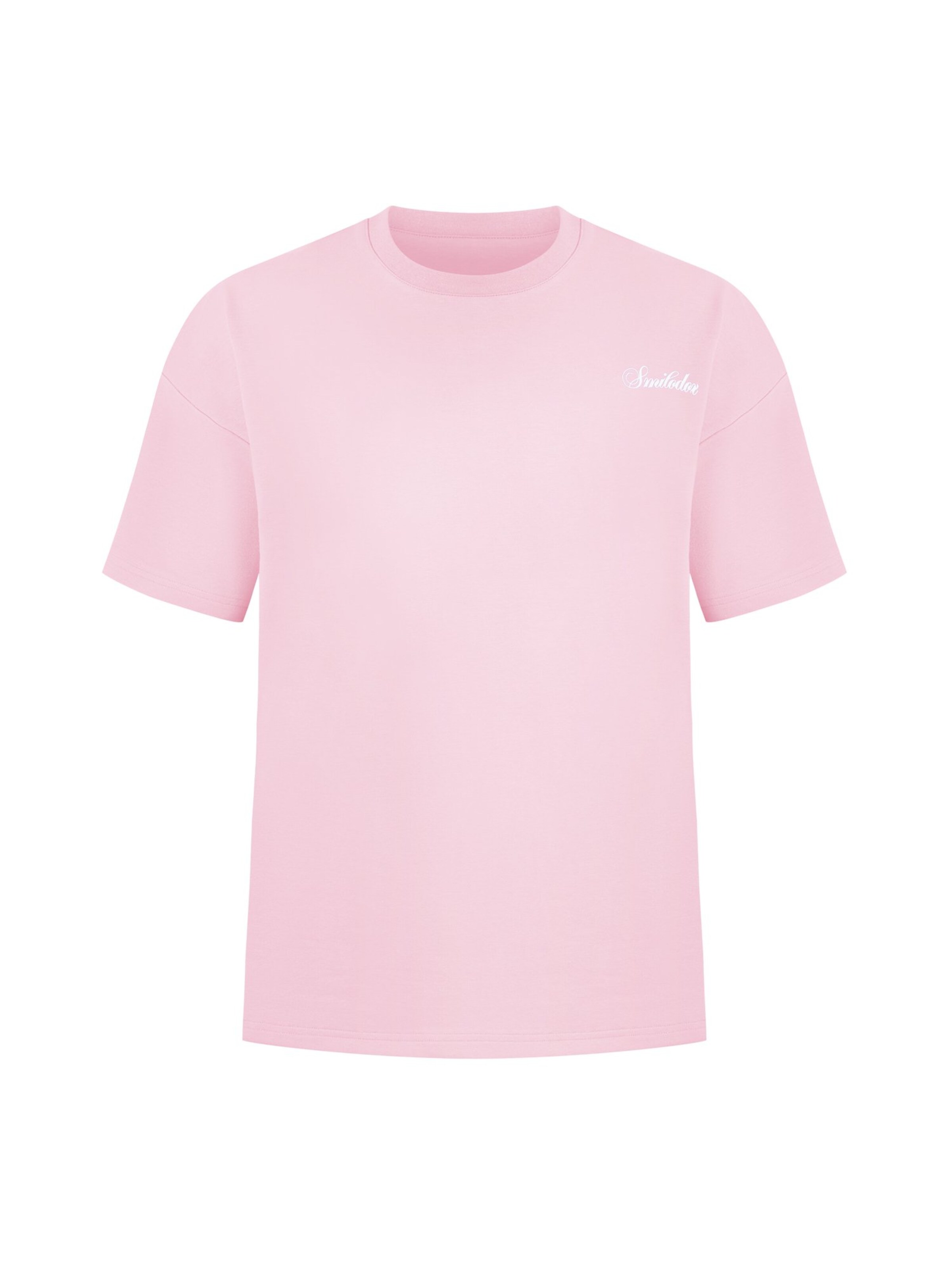Smilodox Shirt in Roze: voorkant