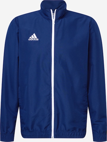 ADIDAS SPORTSWEAR Athletic Jacket 'Entrada 22' in Blue: front