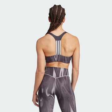 ADIDAS PERFORMANCE Μπουστάκι Αθλητικό σουτιέν 'Powerimpact' σε γκρι