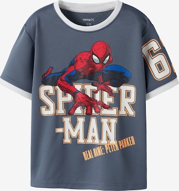 NAME IT - Camiseta en azul: frente