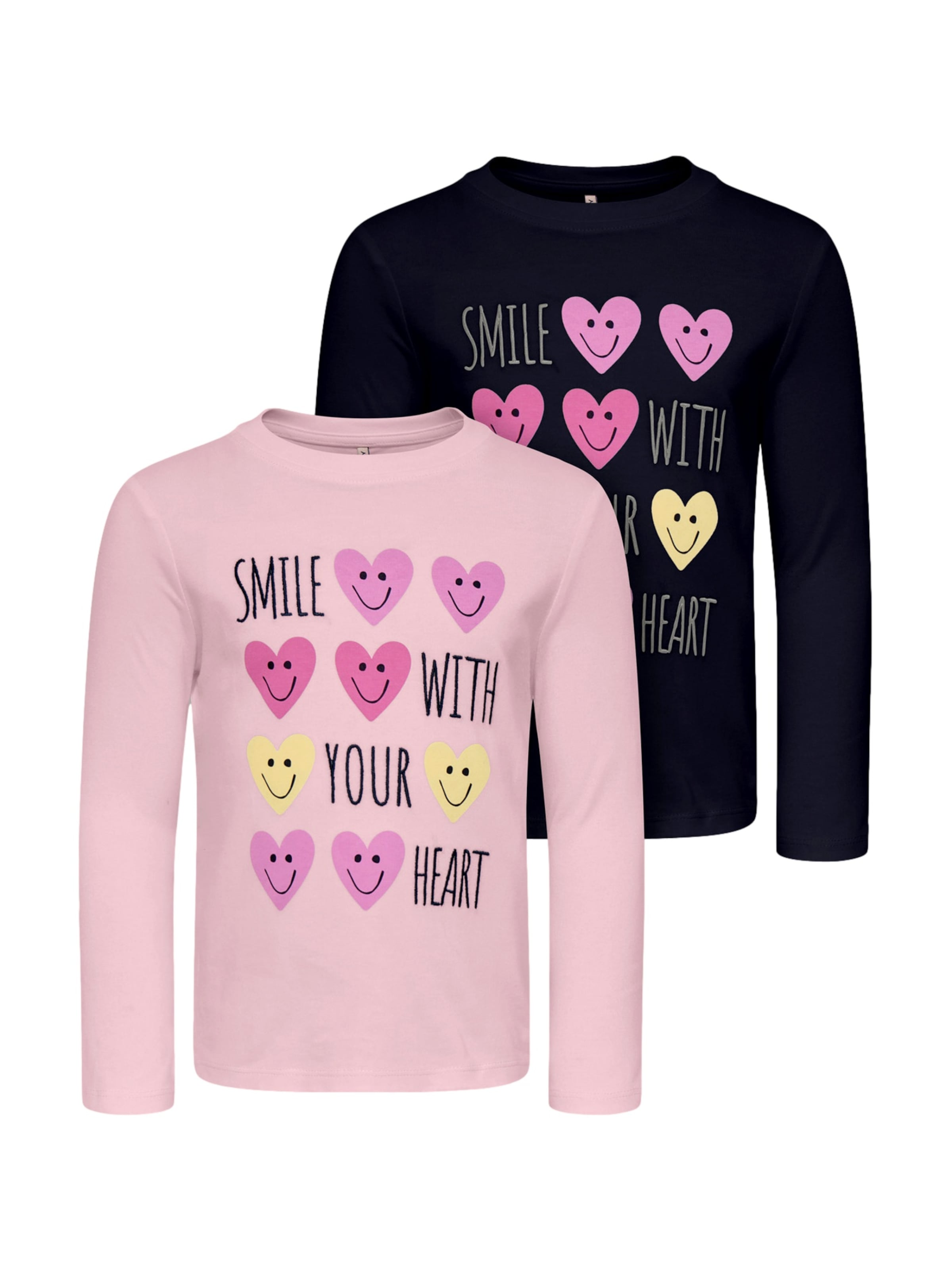 ONLY GIRLS Shirt 'Candy' in Blauw: voorkant