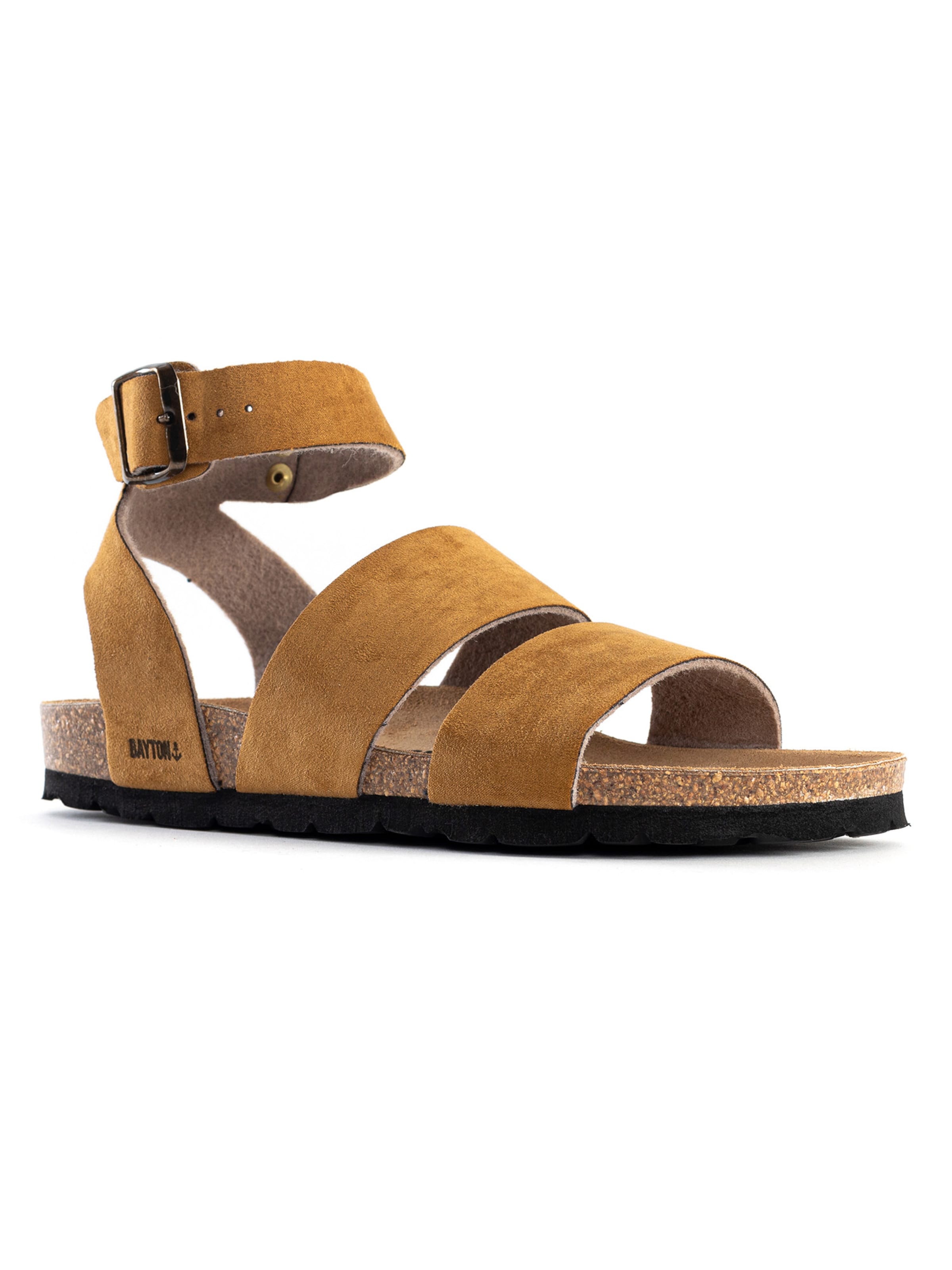 Sandale cu baretă 'Soria' de la Bayton pe galben