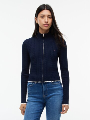 mėlyna Tommy Jeans Kardiganas: priekis