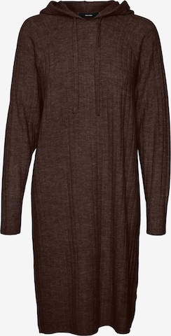 Robes en maille 'LULU' VERO MODA en marron : devant