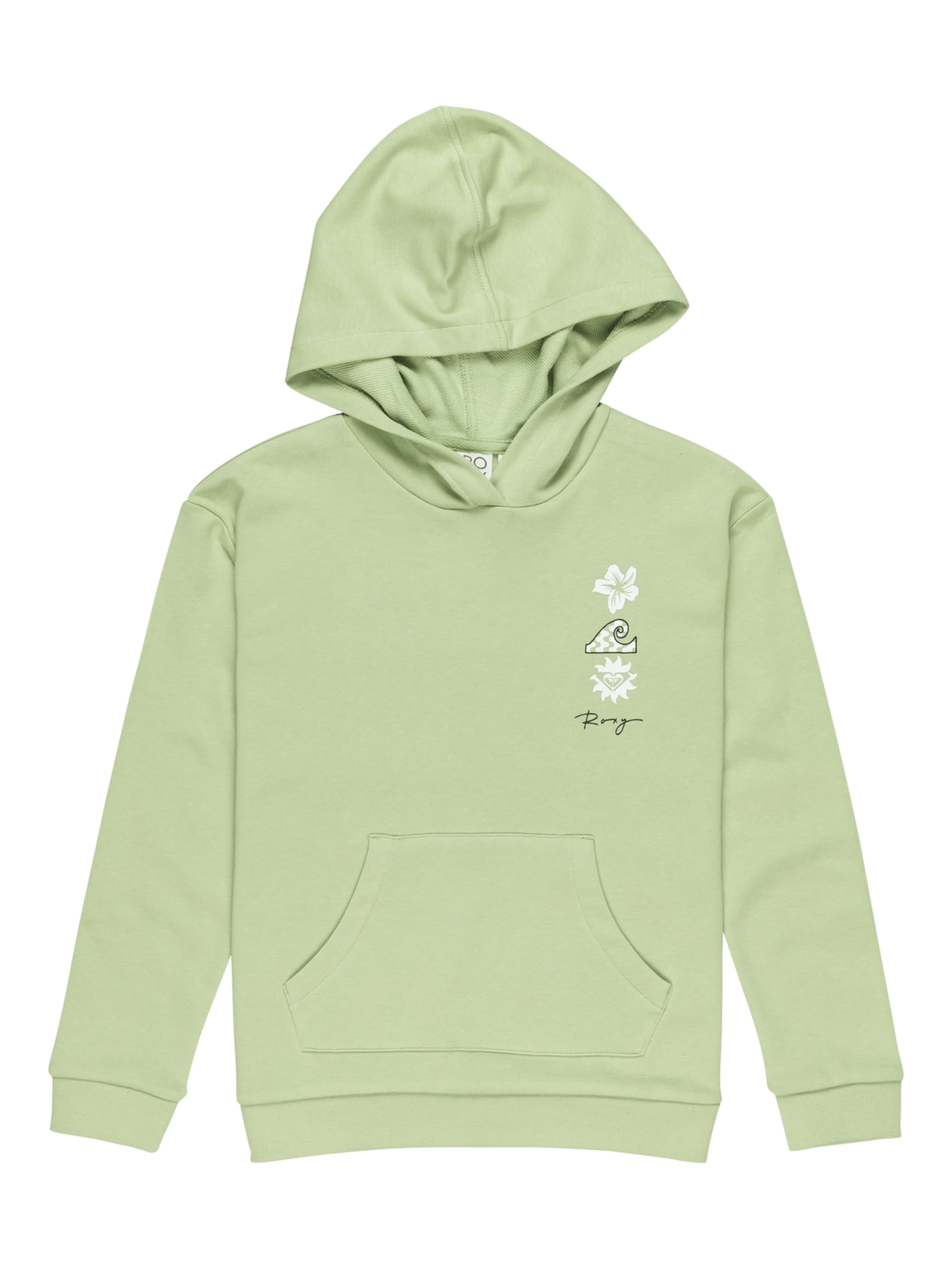 Sweat-shirt 'Surf Feeling' ROXY en vert : devant