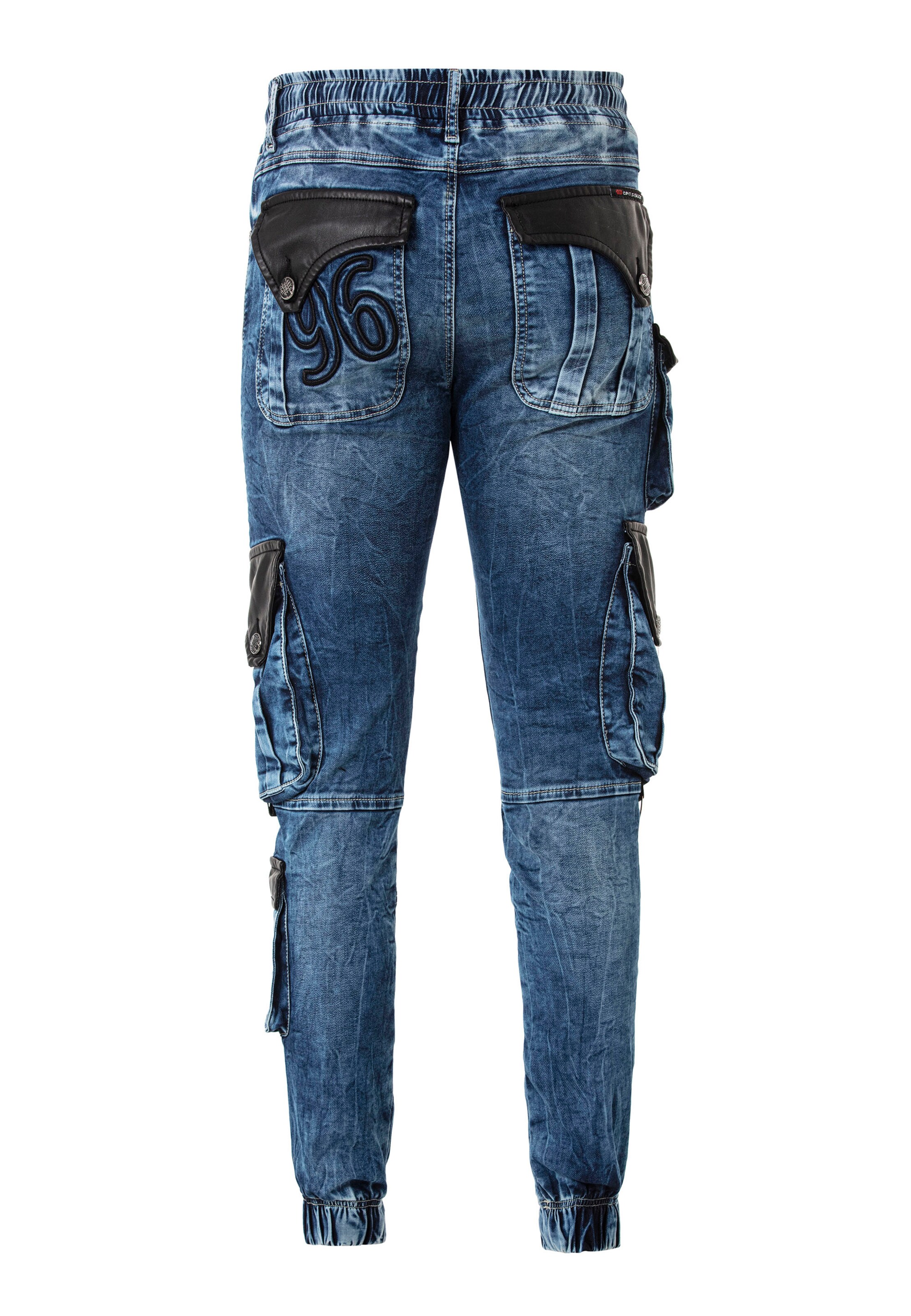 CIPO & BAXX Regular Jeans in Blau