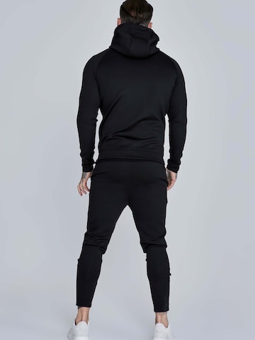 Giacca di felpa 'Essentials' di SikSilk in nero