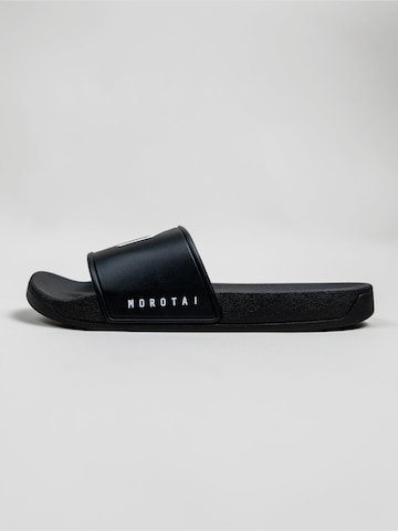 MOROTAI Strand-/Badeschuh 'BASIC SLIDES' in Schwarz