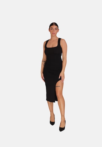 Elara Kjole i sort: forside