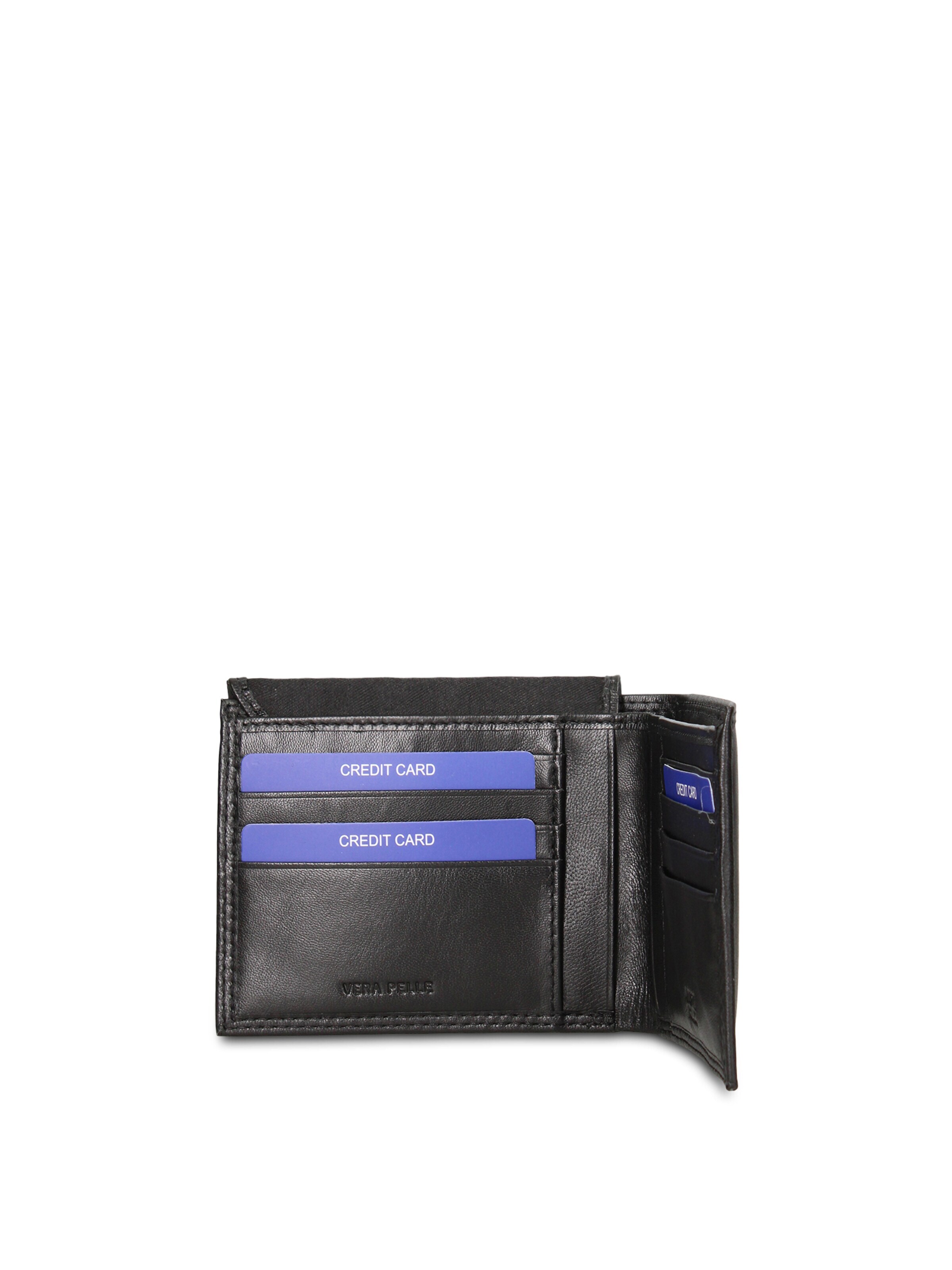 Portamonete 'Portafoglio uomo vera pelle Coveri - Minimalista sfoderato' di Coveri Collection in nero