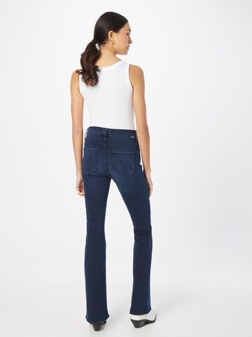 MOTHER Flared Jeans 'THE PIXIE' in Blau