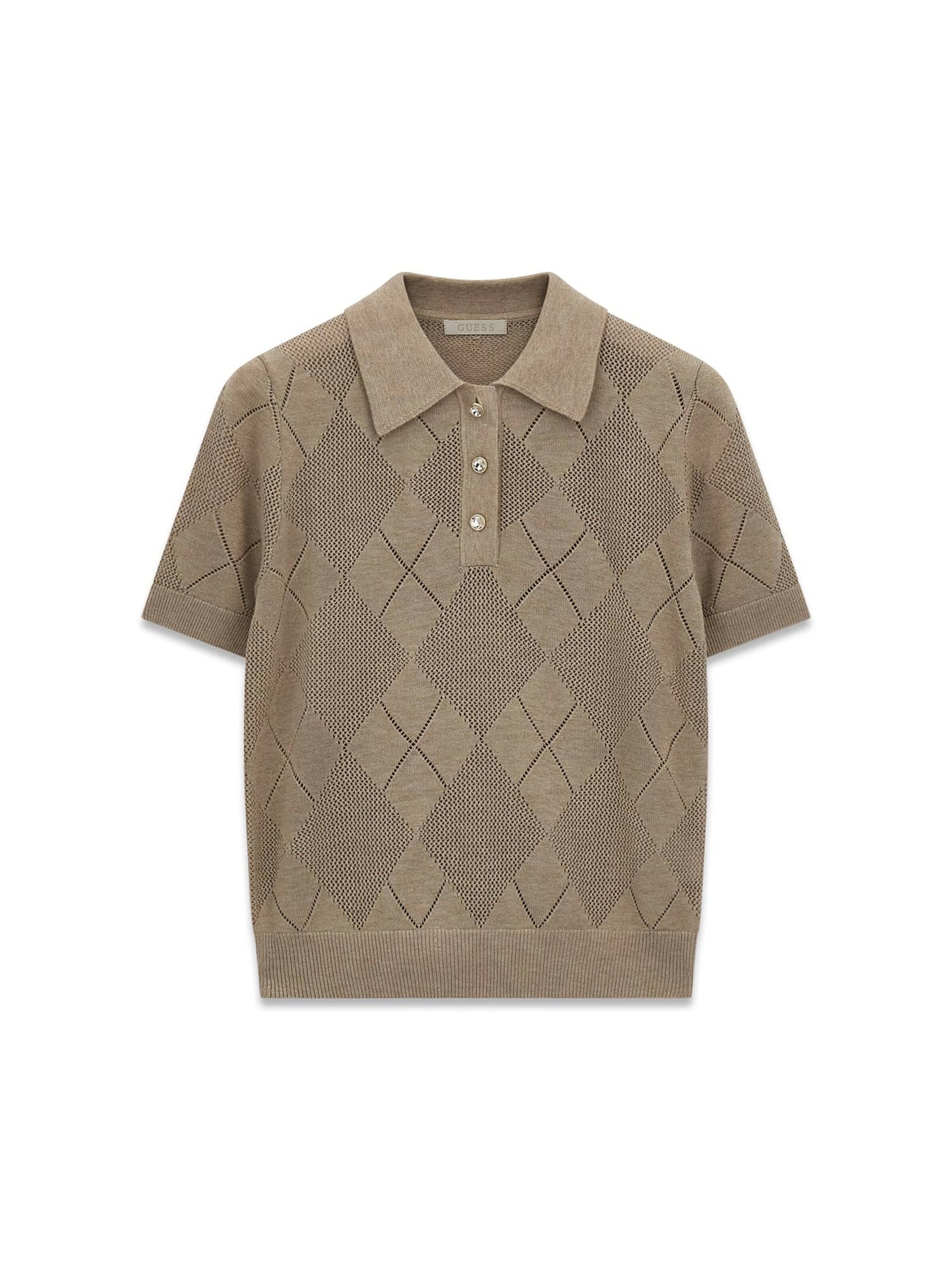 GUESS Sweater in Brown: front