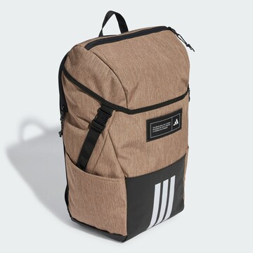 ADIDAS PERFORMANCE Sports backpack '4ATHLTS' in Beige