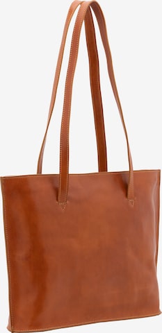 Viola Castellani Shoulder Bag in Brown: front