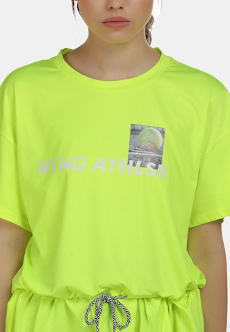 T-shirt fonctionnel myMo ATHLSR en jaune