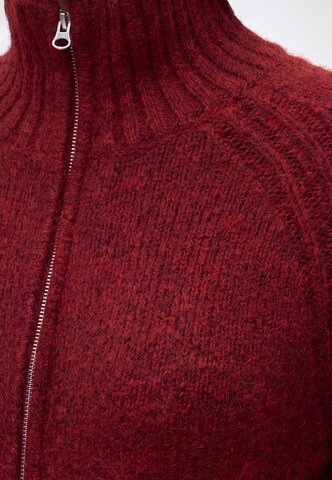 Cardigan 'Enya' WEEKDAY en rouge
