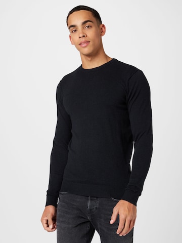 BLEND Sweater in Black: front