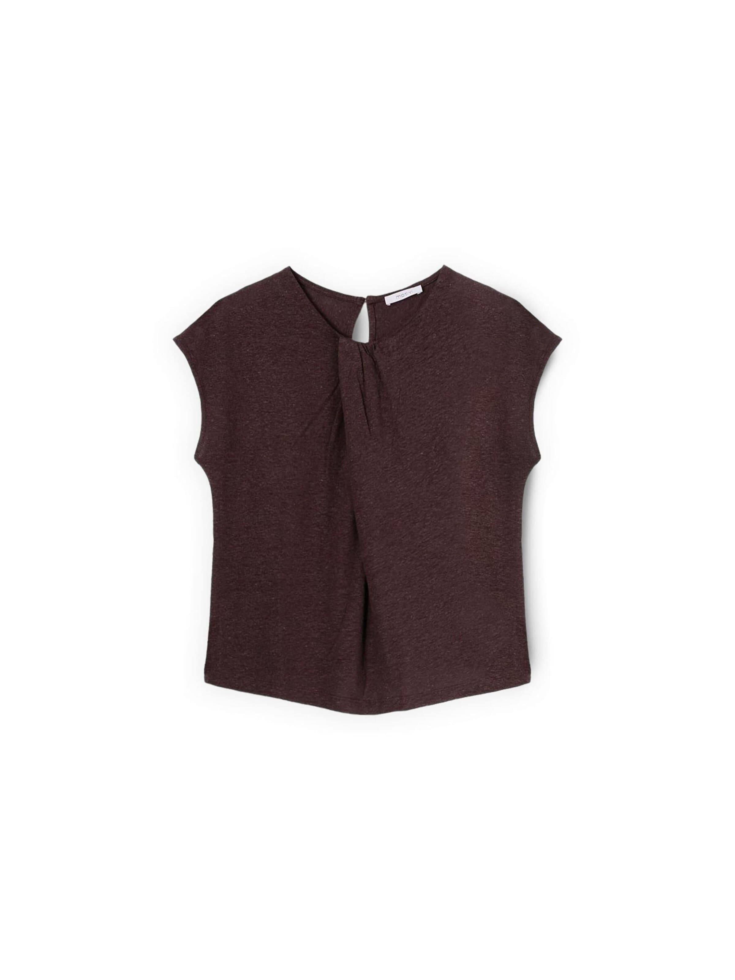 MOTIVI Shirt in Brown: front