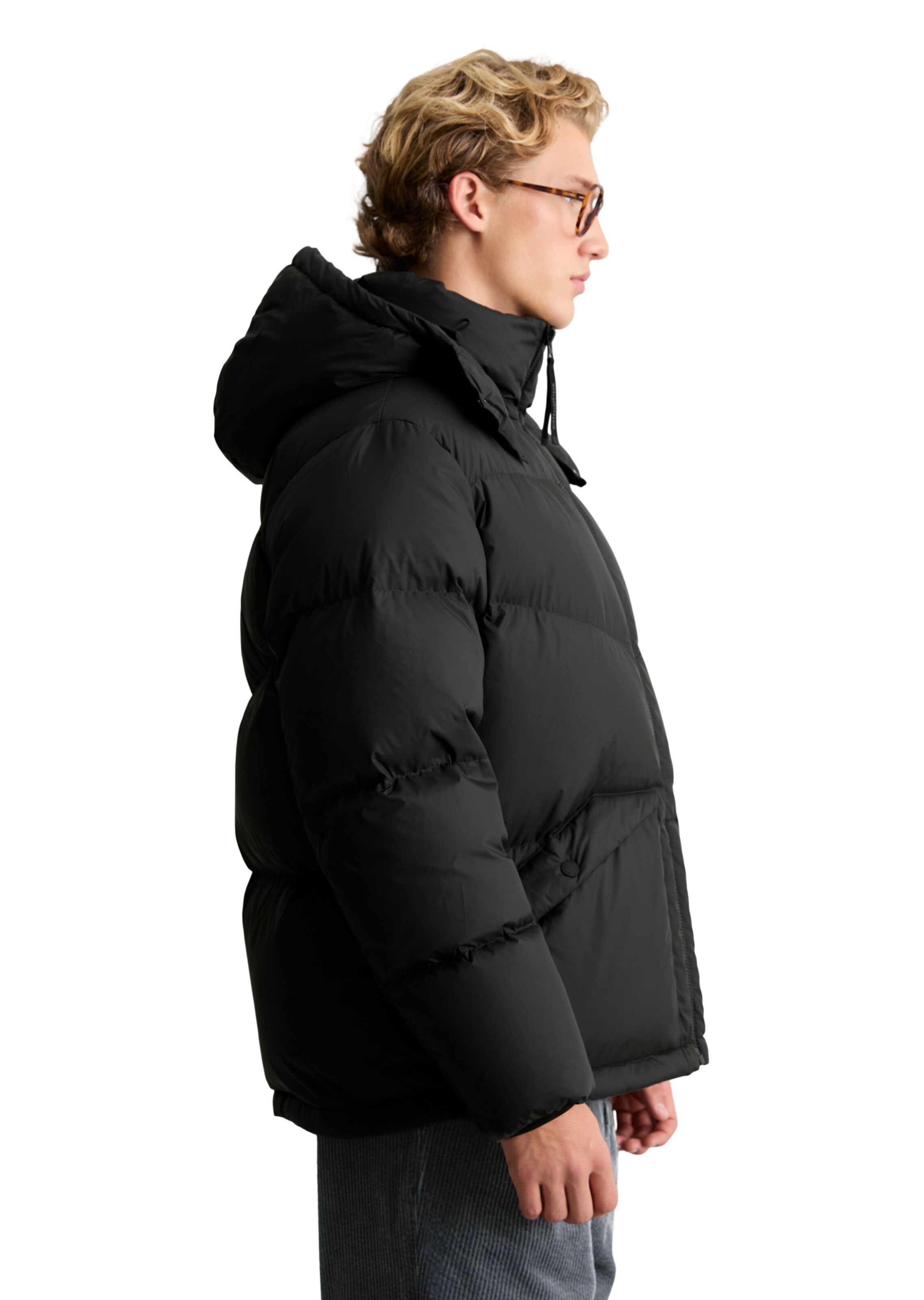 Marc O'Polo DENIM Jacke in Schwarz: Seite
