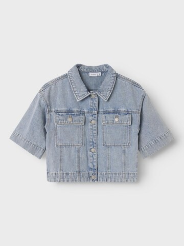 NAME IT Regular Fit Skjorte i blå