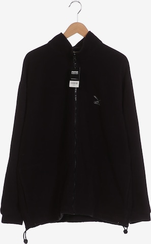 SALEWA Sweatshirt & Zip-Up Hoodie in XXXL in Black: front
