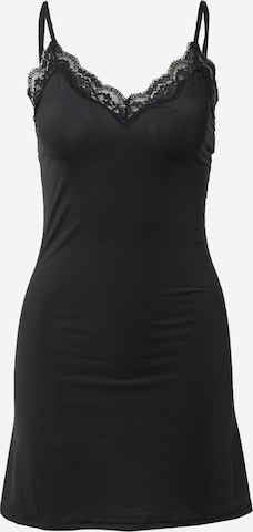 Hunkemöller - Vestido de corpiño en negro: frente