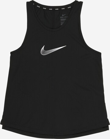 NIKE - Top deportivo 'Trophy' en negro: frente