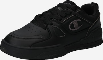 Champion Authentic Athletic Apparel Sneakers laag in Zwart: voorkant