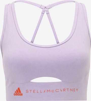 Soutien-gorge de sport 'Truestrength Medium-Support' ADIDAS BY STELLA MCCARTNEY en violet : devant