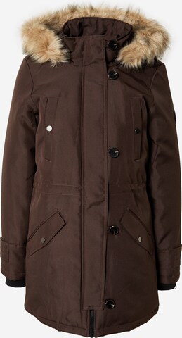 VERO MODA Winterparka 'Storm' in Bruin: voorkant