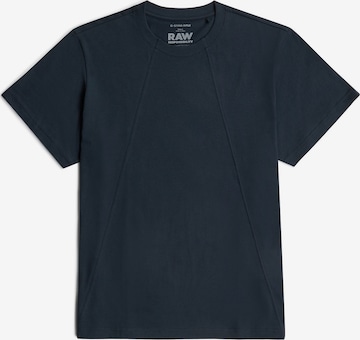 G-STAR T-Shirt 'A Line' in Blau: Vorderseite