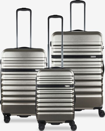 bugatti Suitcase Set 'Corium' in Gold: front