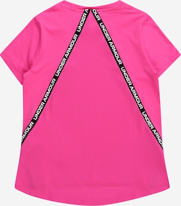 UNDER ARMOUR Functioneel shirt 'Knockout' in Roze