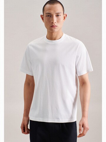 T-Shirt 'Smart Classics' SEIDENSTICKER en blanc : devant