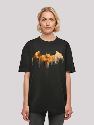 F4NT4STIC T-Shirt 'DC Comics Batman Arkham Knight Halloween Moon Logo Fill' in Schwarz: predná strana