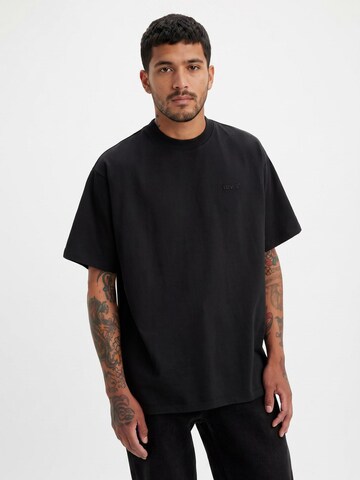 LEVI'S ® Shirt 'RED TAB VINTAGE TEE MINERAL BLACK GARMENT'‌‌‌‌‌‌ in Schwarz: Vorderseite