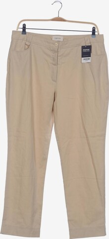 Cartoon Pants in 4XL in Beige: front