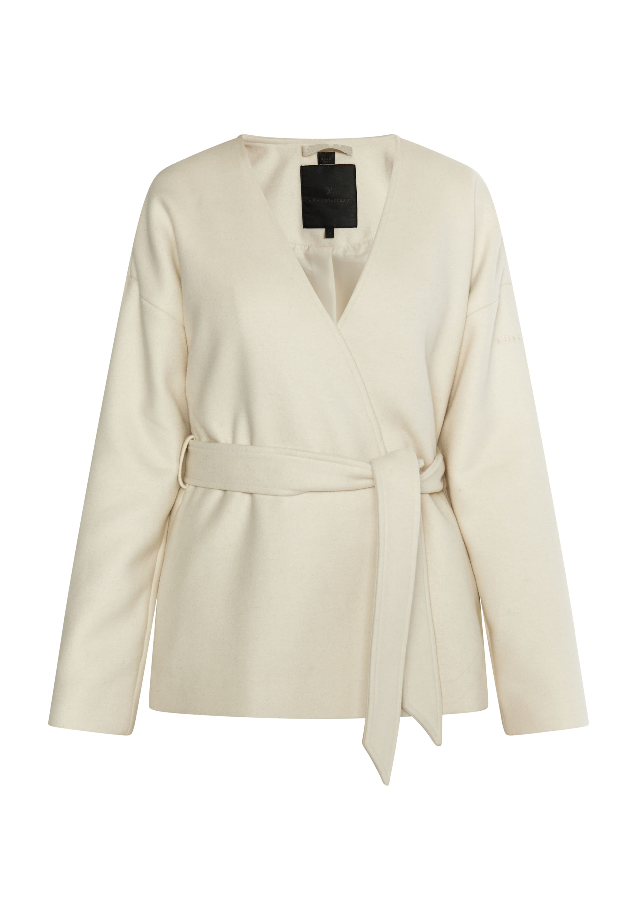 DreiMaster Klassik Jacke in Weiß: Vorderseite