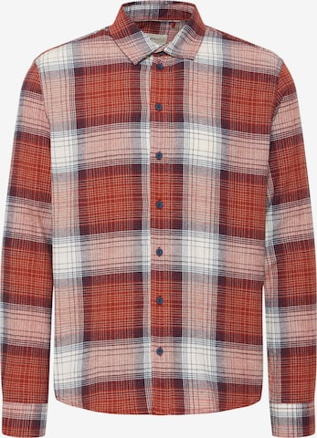 BLEND Comfort fit Overhemd in Rood: voorkant