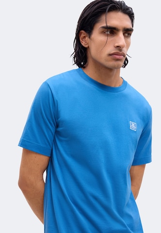 Tricou de la Marc O'Polo pe albastru: față