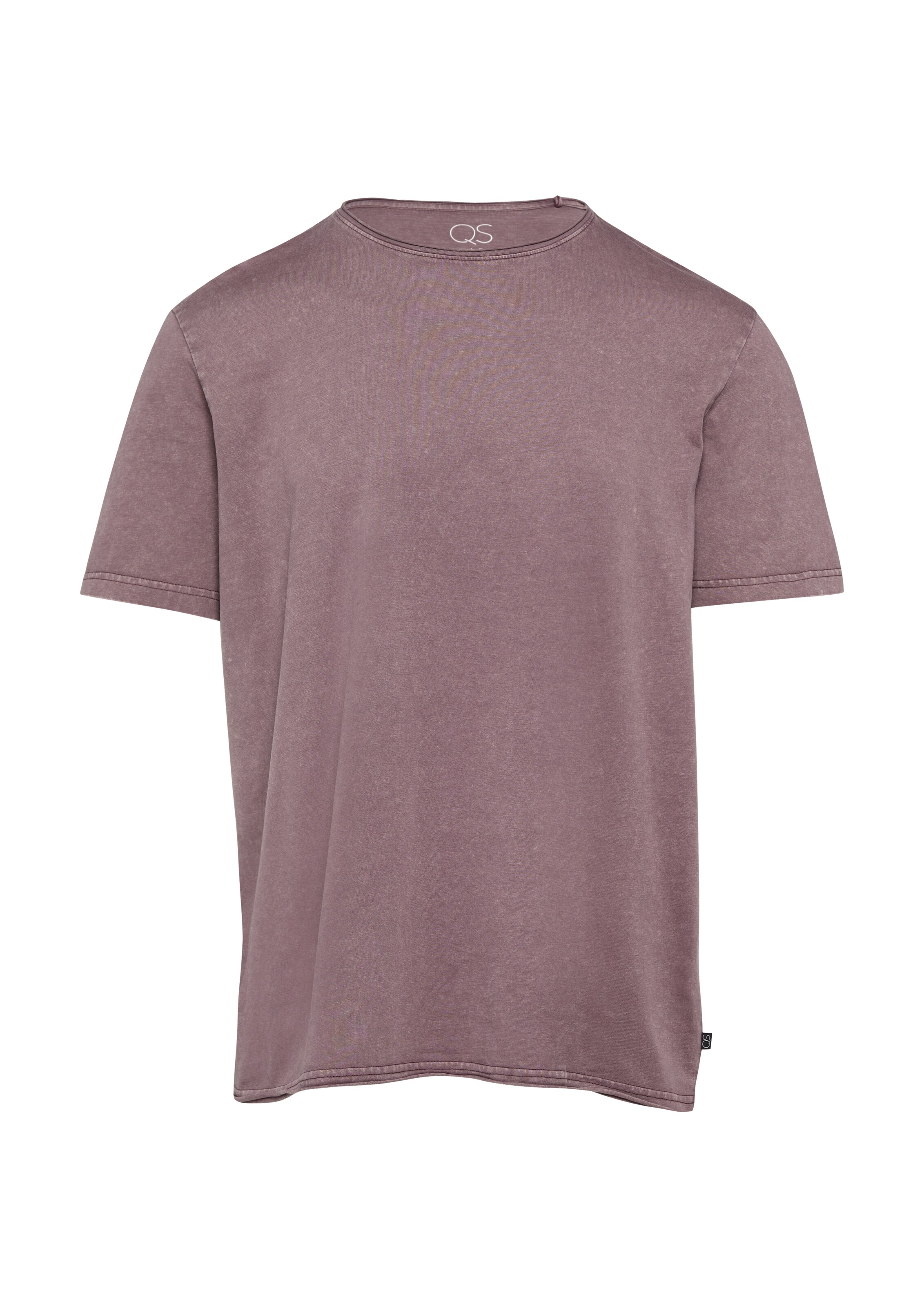 T-Shirt QS en violet : devant