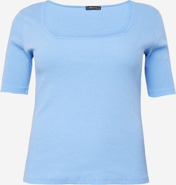 T-shirt Trendyol Curve en bleu : devant