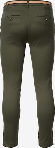 Coupe slim Pantalon chino Orsay en vert