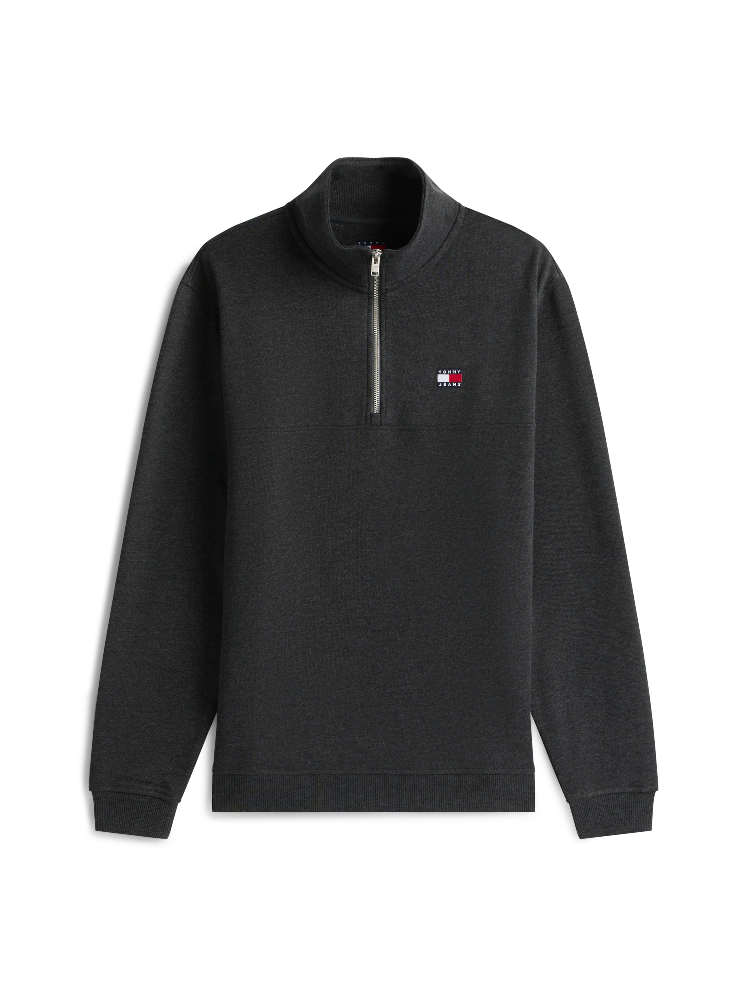 Tommy Jeans Sweatshirt in Schwarz: Vorderseite