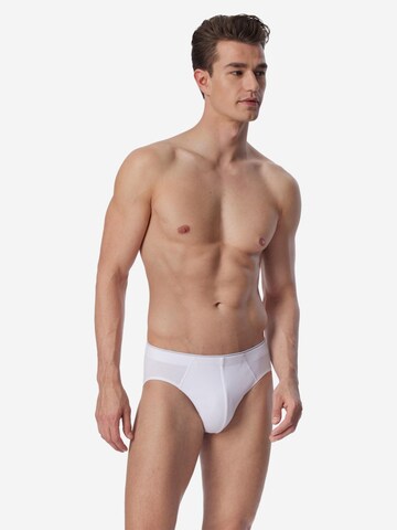 SCHIESSER Slip '95/5 Organic Cotton' in Wit