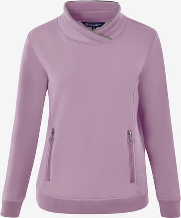 Sweat-shirt Navigazione en violet : devant